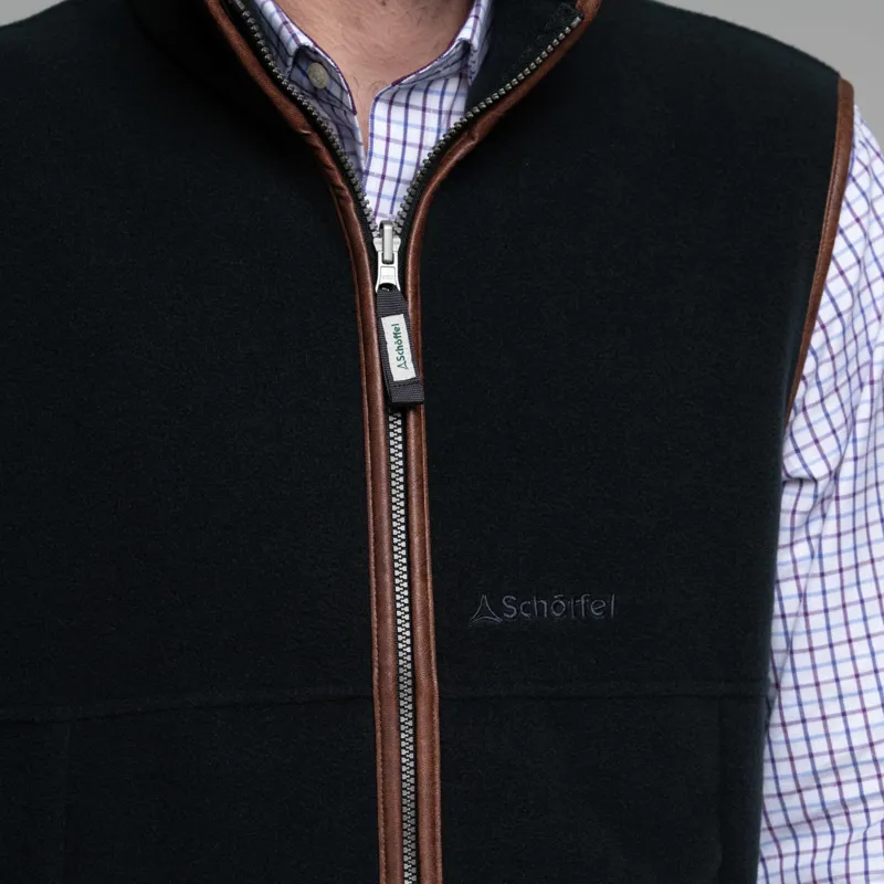Schoffel Oakham Fleece Gilet Gunmetal-3